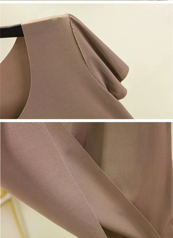 Soft comfortable Ice Silk Short Sleeve T-Shirt Two Piece Set loose wide leg pants