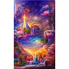 uk.everydayedeals (Limited Stock)Cross Stitch - 11ct Stamped - pays des merveilles (50*80cm)