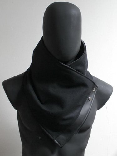 Men's casual warm scarf