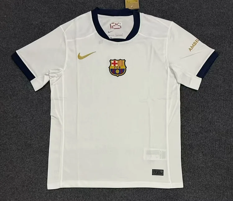 2025-26 Season - Barcelona White - Jersey - Fan Edition