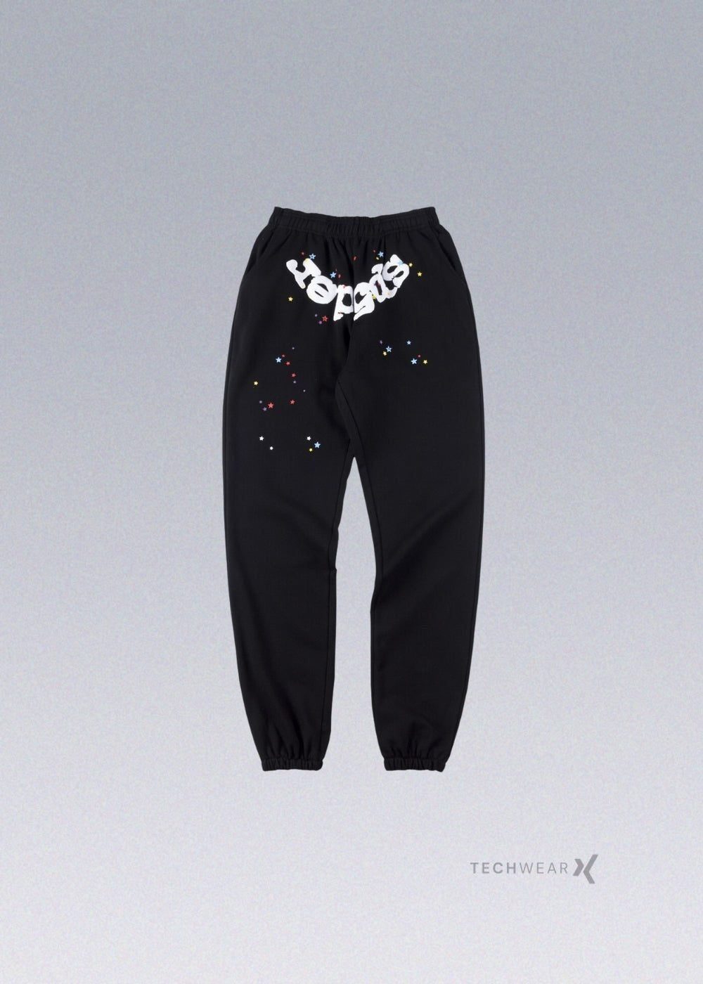 Black Sp5der Sweatsuit Techwear - X techwear-x