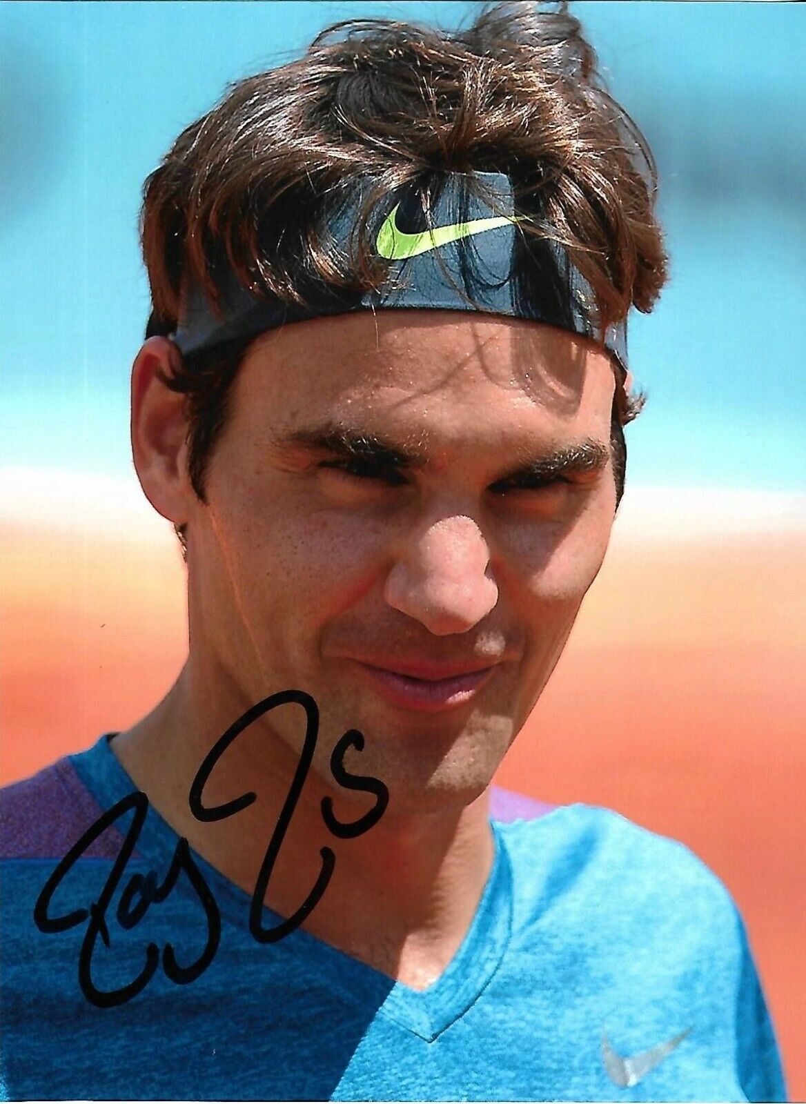 Roger Federer signed Autographed Photo Poster painting RARE Tennis ATP