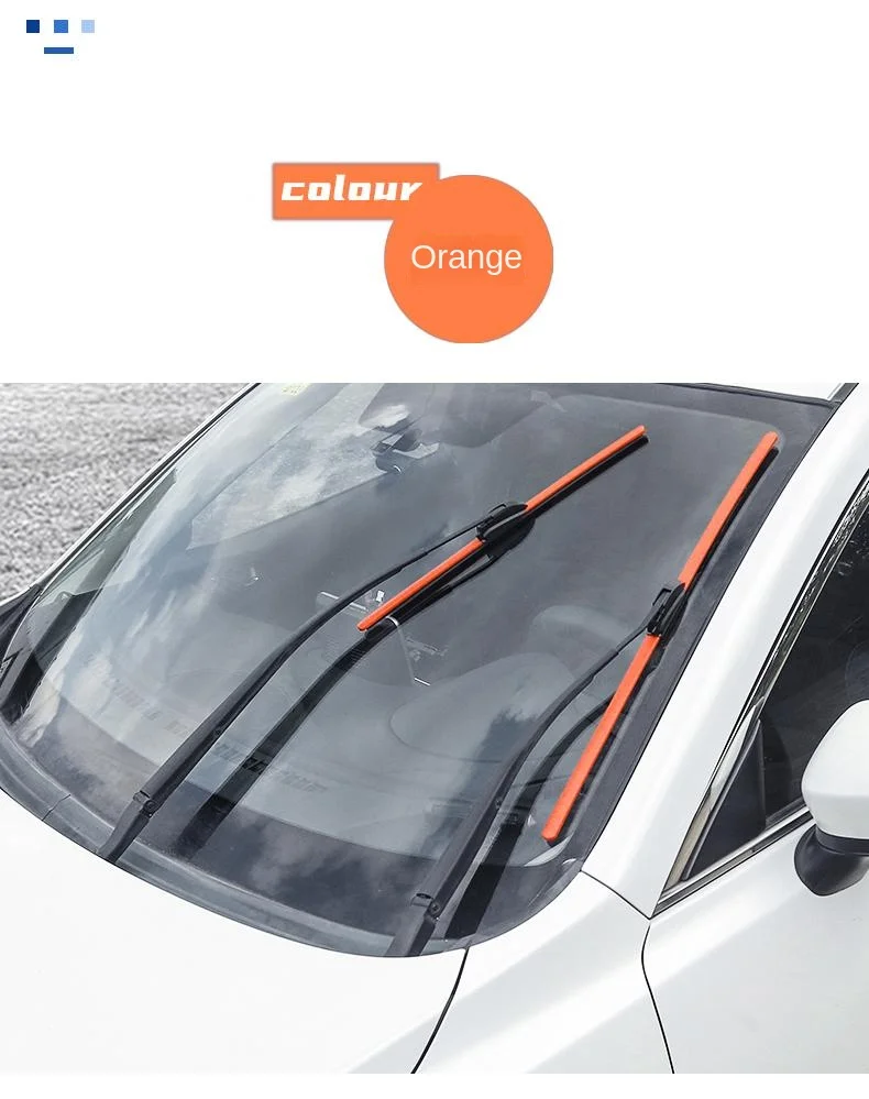 Car Color Special Car Traceless Wipers (2PCS)