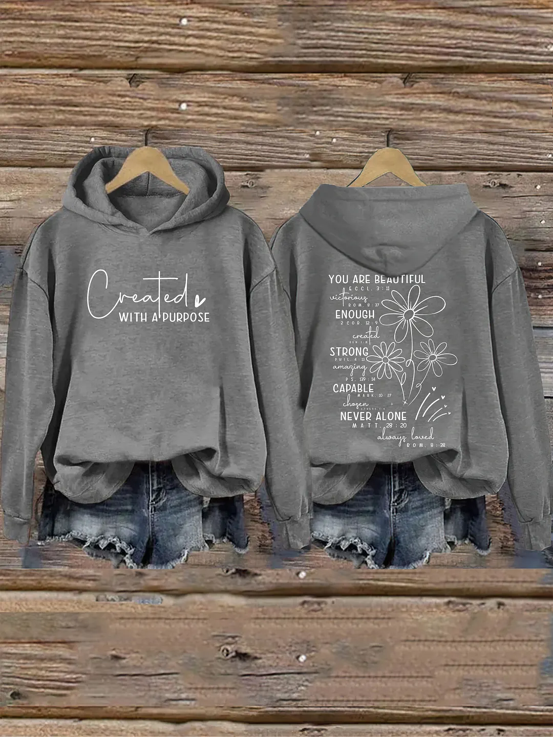 Created With A Purpose Hoodie