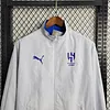 2023/2024 Al Hilal Reversible Windbreaker (White-Blue) Football Shirt 1:1 Thai Quality