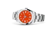 Rolex 124300 Oyster-Perpetual Coral Red - New
