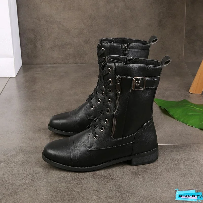 New Winter Solid Pointed High-heeled Martin Boots Women's Shoes