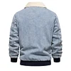 Men's Casual Fleece Denim Jacket
