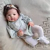 [Heartbeat💖 & Sound🔊] 20" Reborn Toddler Baby Doll Girl Tivatra with Brown Hair - RBBI-Myrebornbabydoll&reg; Myrebornbabydoll&reg;
