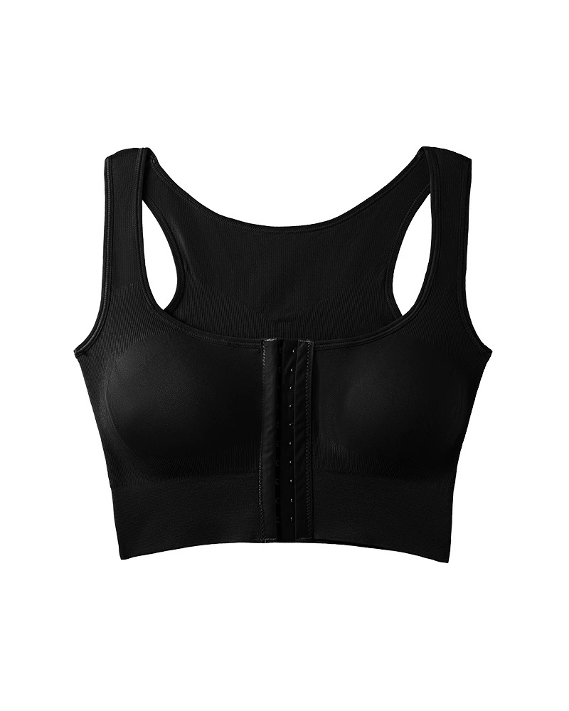 Front-Button Sports Bra Without Steel Ring For Women
