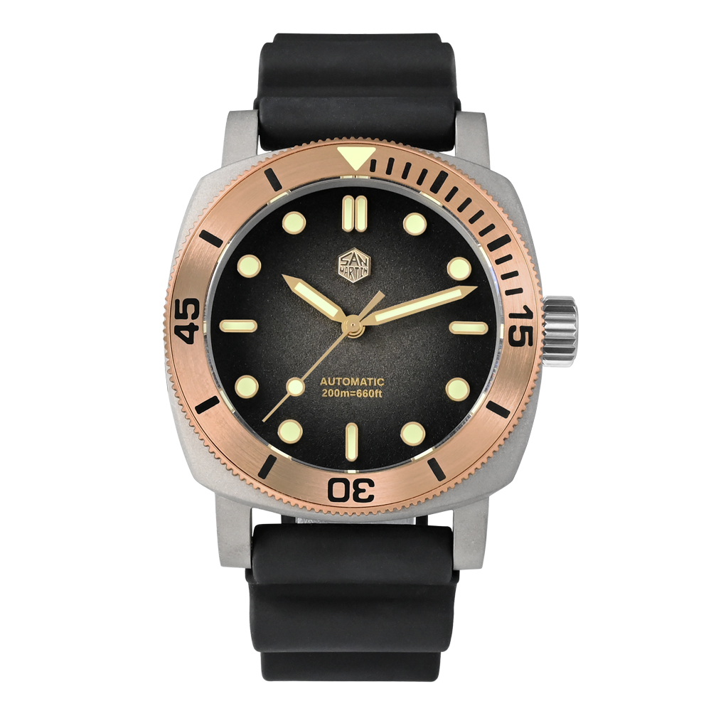 San Martin 42mm NH35 Titanium Diver Watch SN0125T San Martin Watch San Martin Watch