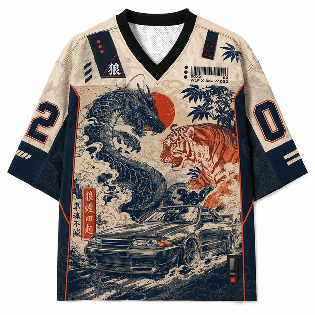 Techwear JDM Moto 15 Short Sleeve Jersey