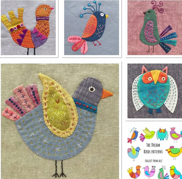 DIY Magical Birds Book Templates - With Instructions