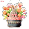 Diamond Painting Easter Rabbit Pendant Set