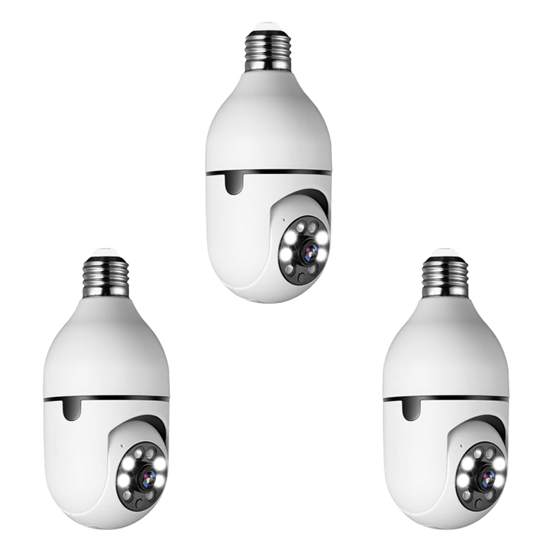 3 Lightbulb Security Camera