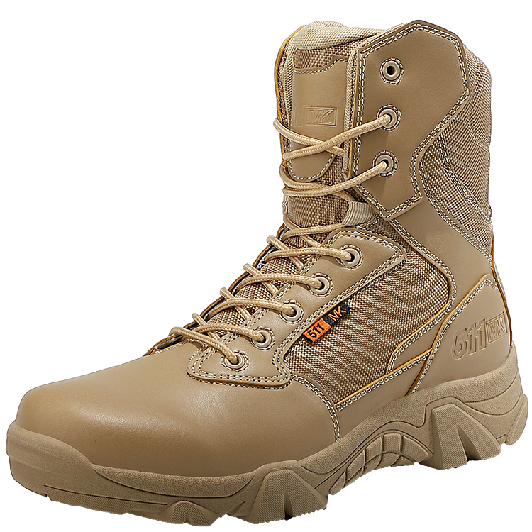 Bottes de style militaire haute qualité