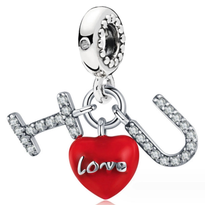 20 Pieces Zinc Alloy Starfish Paw Print Heart Shape Pendant Jewelry Accessories