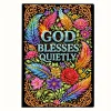  God Letters 5D DIY Diamond Art Painting Notebook Kit 50 Pages A5 Rhinestone Art Painting Notebook Kit for Adults Beginners Holiday Birthday Gift