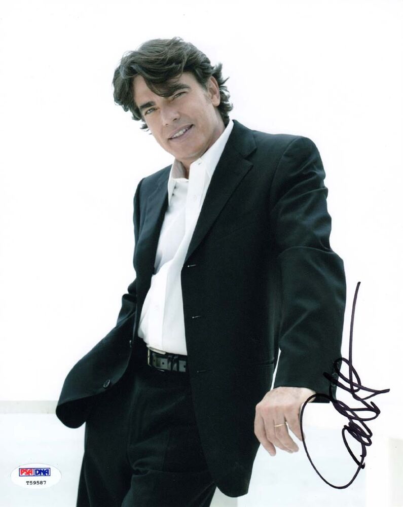 Peter Gallagher SIGNED 8x10 Photo Poster painting Arthur Covert Affairs PSA/DNA AUTOGRAPHED