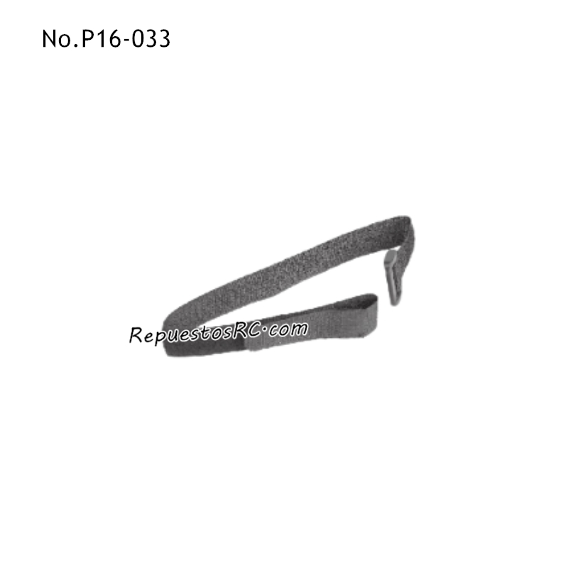 UDIRC UD1610S Piezas para coches RC Cierre de Velcro P16-033