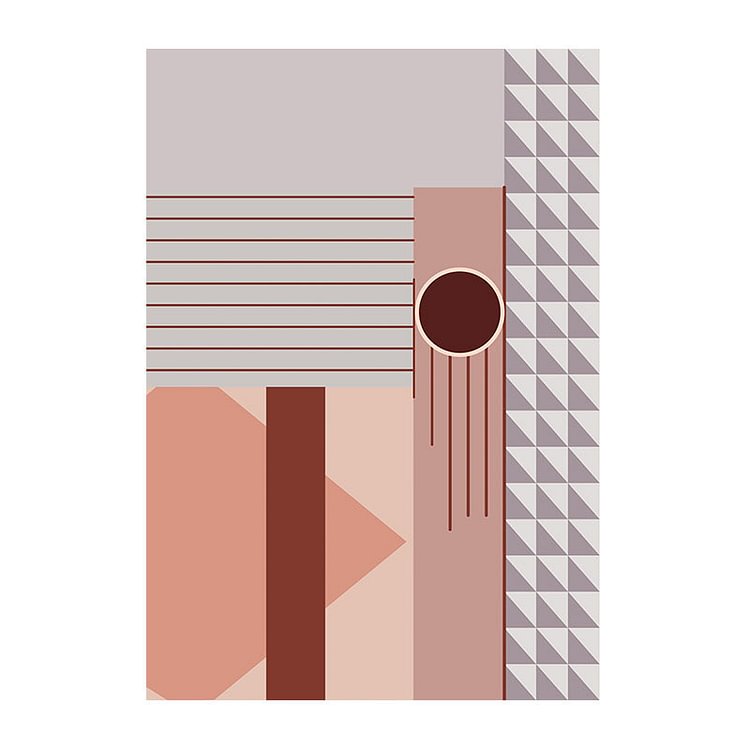 Homemys Nordic Abstract  Area Rugs