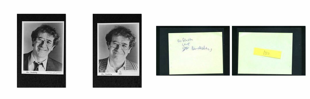 Steve Landesberg - Signed Autograph and Headshot Photo Poster painting set - Barney Miller