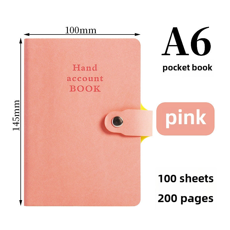 A7 Small Notebook Portable Notepad Students Carry Mini Pocket Pocket To Record Words