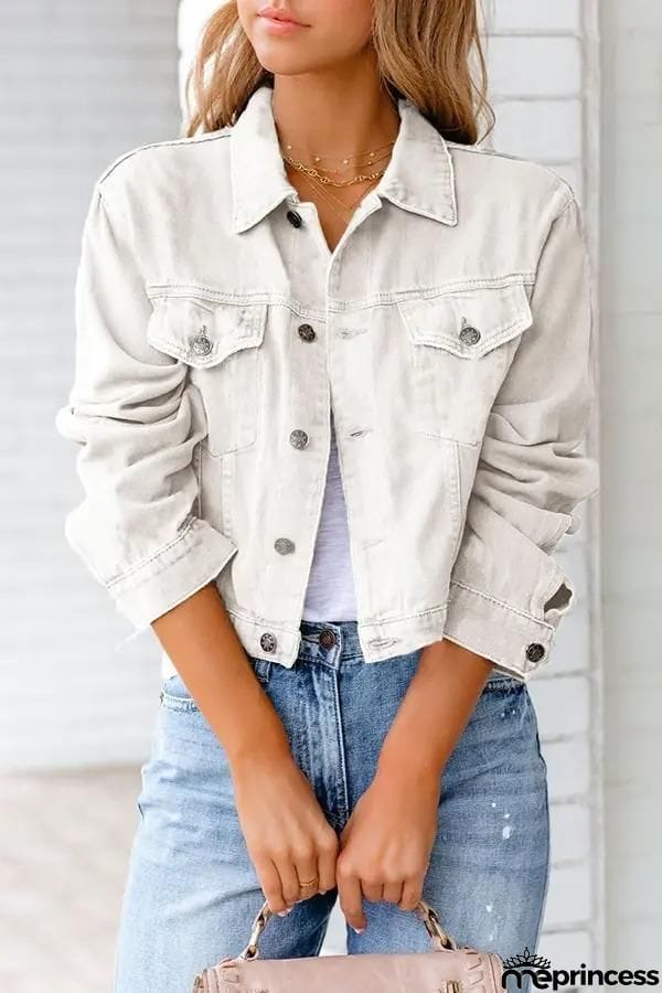Plain Simple Denim Jacket