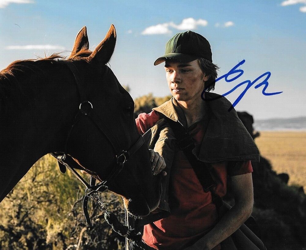 * CHARLIE PLUMMER * signed autographed 8x10 Photo Poster painting * LEAN ON PETE * 1