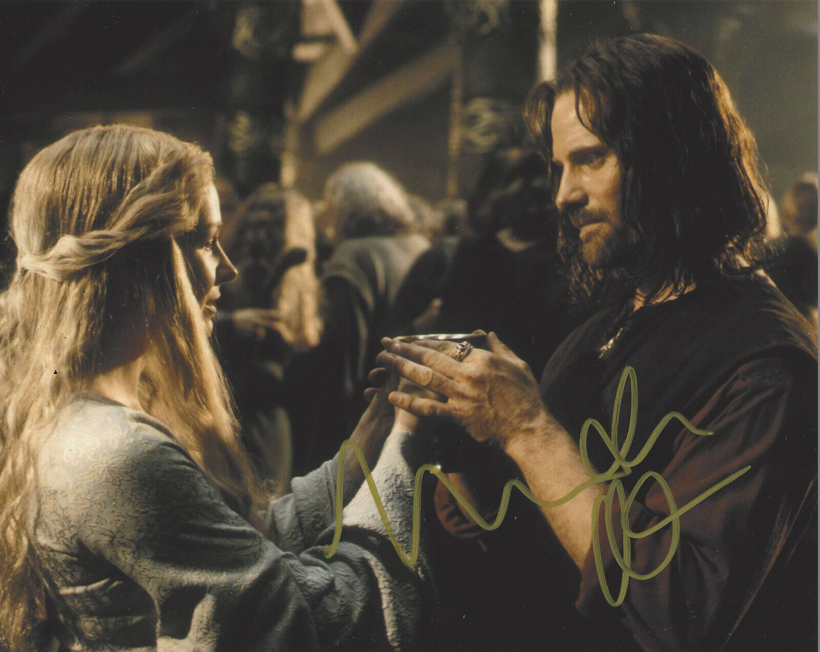 MIRANDA OTTO SIGNED 'THE LORD OF THE RINGS' EOWYN 8x10 MOVIE Photo Poster painting B COA ACTRESS