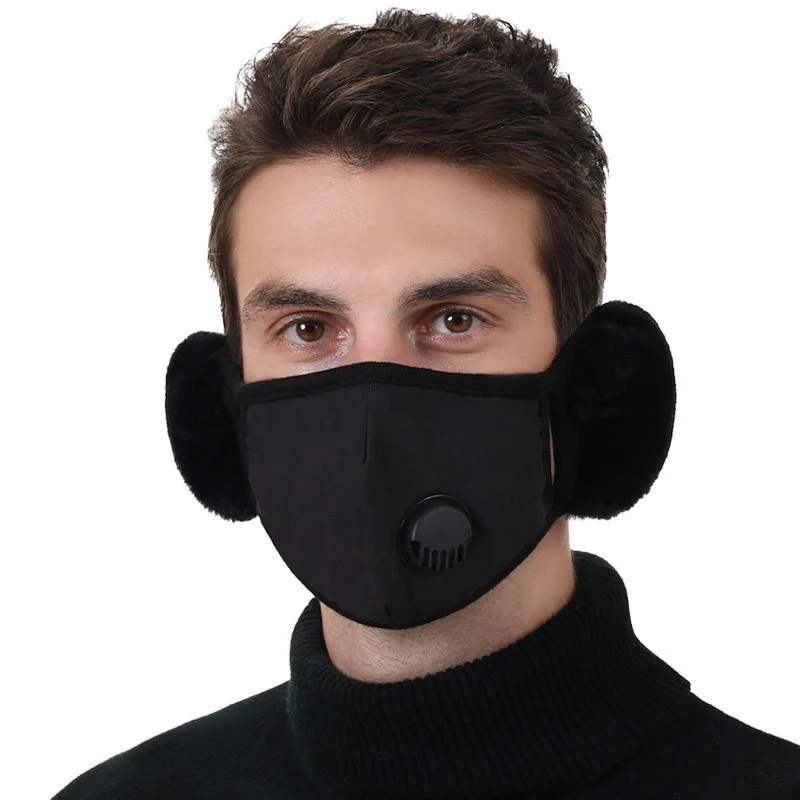 Letclo™ Breathable Winter Cotton Face Mask Ears Warmer letclo Letclo