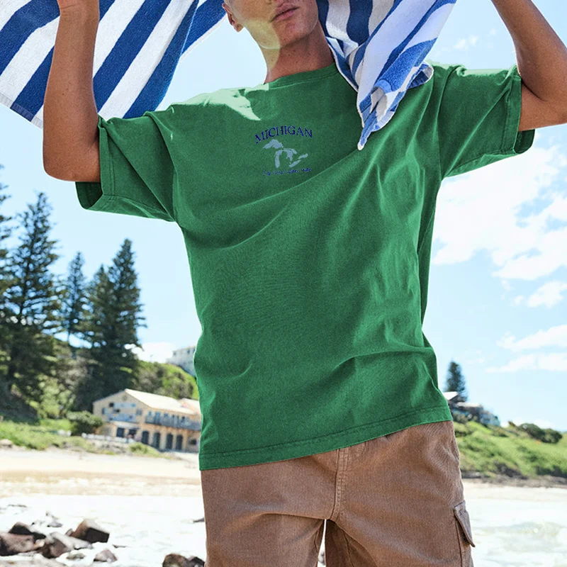 Leisure Outdoor City Printed T-shirt