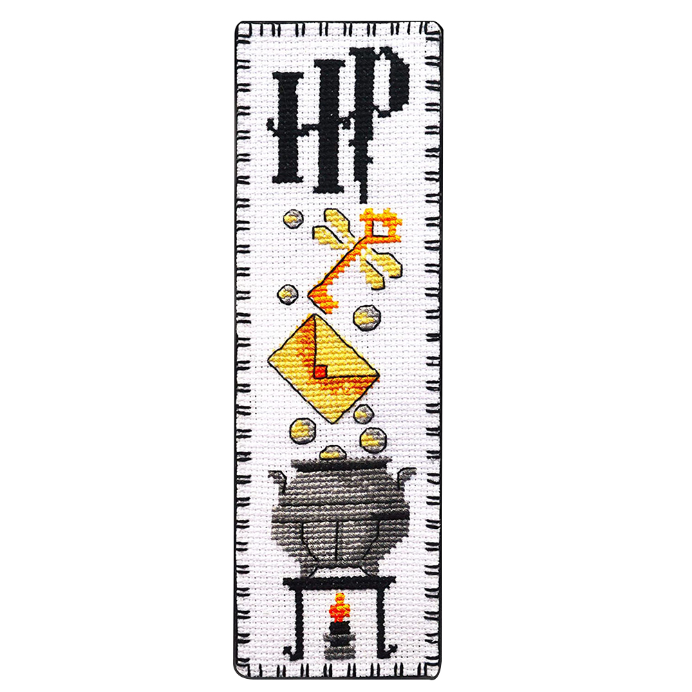 2 Pack Mermaid Counted Cross Stitch Bookmarks Kits Two Side Bookmarks Cross  Stitch kit Counted 18ct Plastic Canvas Needlework Embroidery Craft kit