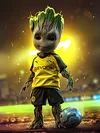 Borussia Dortmund Groot - Rundbohrer Diamantmalerei - 40*50cm