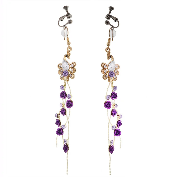 Nipple Clamps Peacock Tassel Pendant Breast Clip Is A Playful Sex Toy