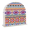 Diamond Painting Acrylic Mandala  Flower Paper Towel Storage Rack Decor