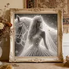 Beaut&eacute; sp&eacute;ciale en forme de 5d bricolage partiel diamants points kits d&rsquo;art pr&eacute;cieux pour adultes d&eacute;butants d&eacute;coration int&eacute;rieure diamants peintures de pierres pr&eacute;cieuses 11,81 x 11,81 pouces