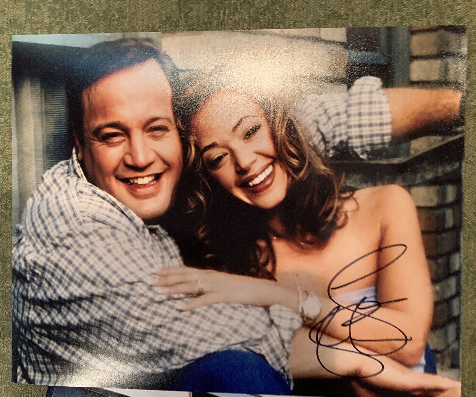 leah remini signed 8x10 Photo Poster painting Pic King Of Queens