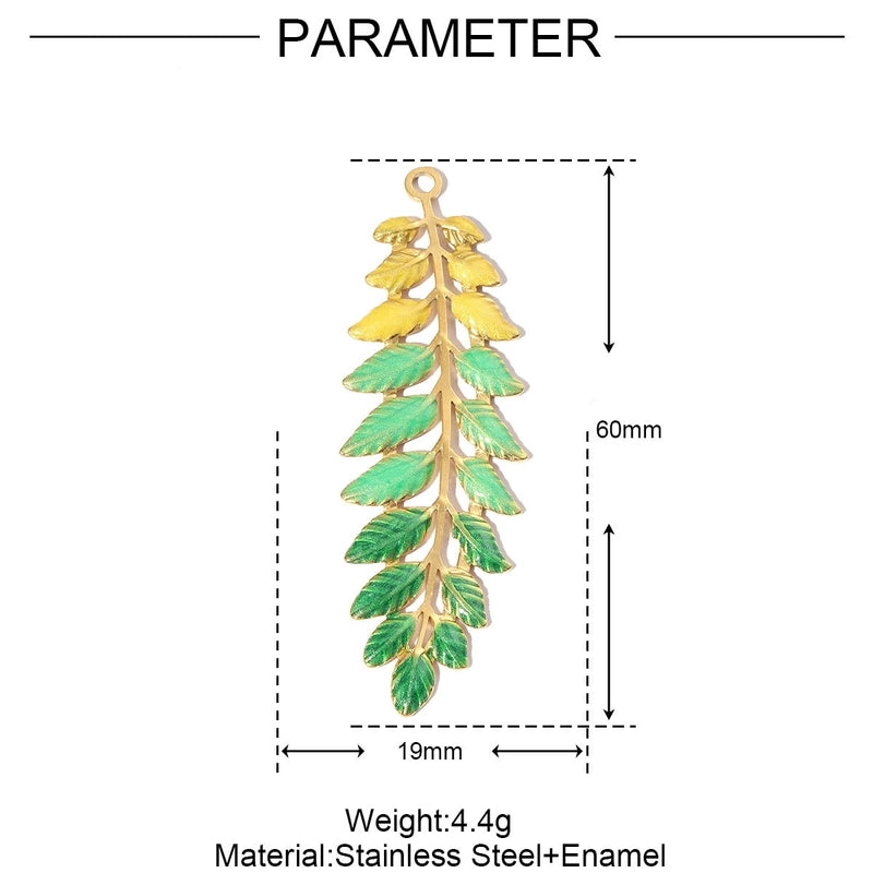 3 PCS/Package 32*37mm 304 Stainless Steel Flower Pendant Jewelry Accessories