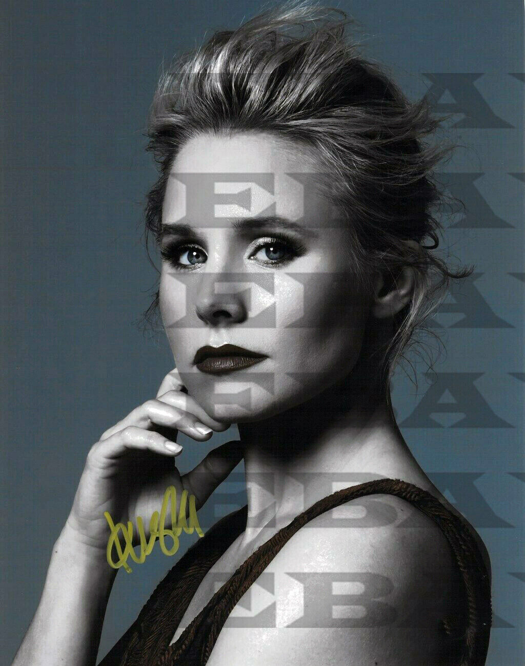 Kristen Bell Frozen Autographed Signed 8x10 Photo Poster painting Reprint
