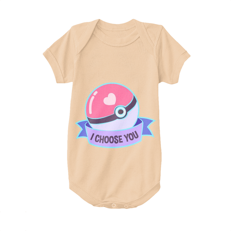 Poke Ball I Choose You, Pokemon Baby Onesie