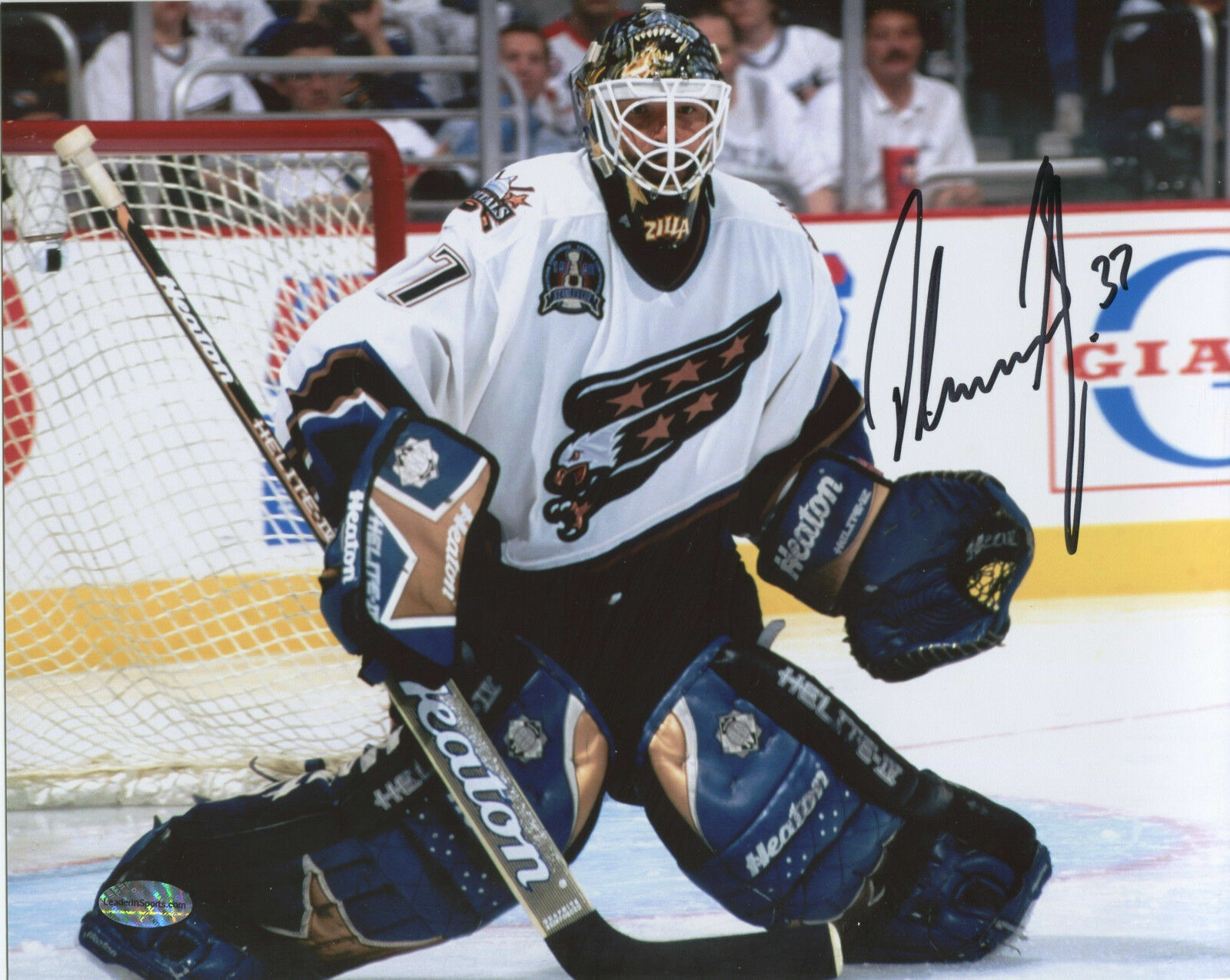 Olaf Olie Autographed Signed 8x10 Photo Poster painting ( Capitals ) REPRINT