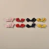 2PCS Cute Stand Up Bowknot Hair Pins for Kids