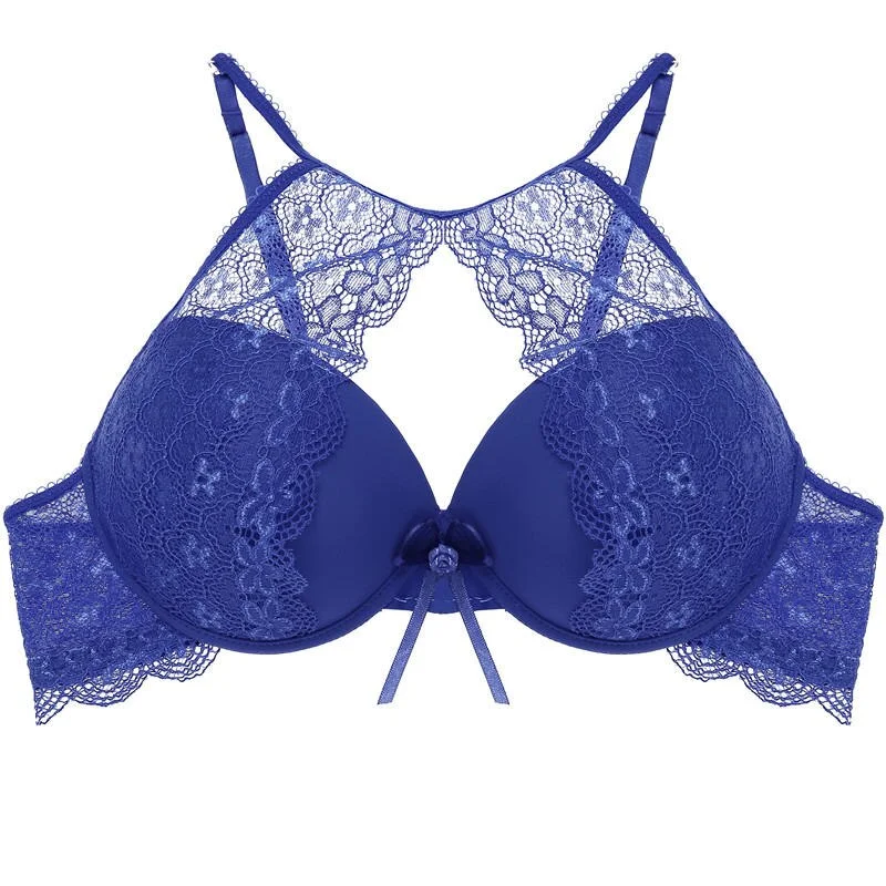 Sexy Push Up Bra Femme Lingerie Seamless Wireless Bra Intimates Lace Floral Bralette Brassiere Crop Top Bras For Women Underwear