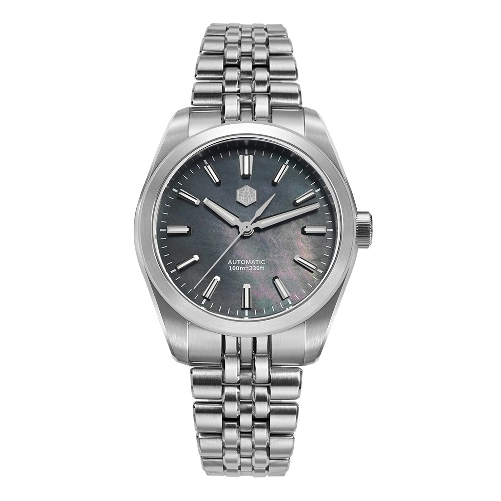 U.S. Warehouse-San Martin 39mm MOP Dial Miyota 90S5 Men Watch SN0144 San Martin Watch San Martin Watch