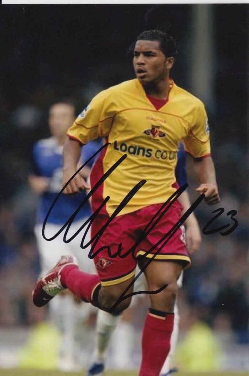 ADRIAN MARIAPPA HAND SIGNED WATFORD 6X4 Photo Poster painting 1.