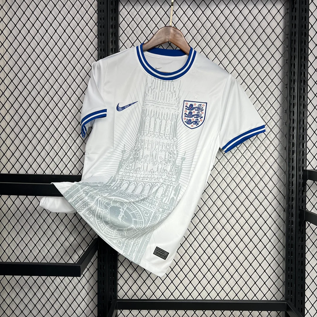 2024 England Special Edition White Soccer Jersey Thai Quality