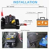 T Tocas 30 Amp Circuit Breaker with Recessed Switch Design for Boat Trolling Motor Marine ATV | Waterpoof IP67 Protection with Manual Reset DC 12V-48V 30A