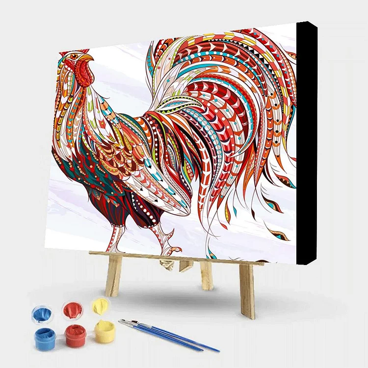 Chicken - Painting By Numbers - 50*40CM gbfke