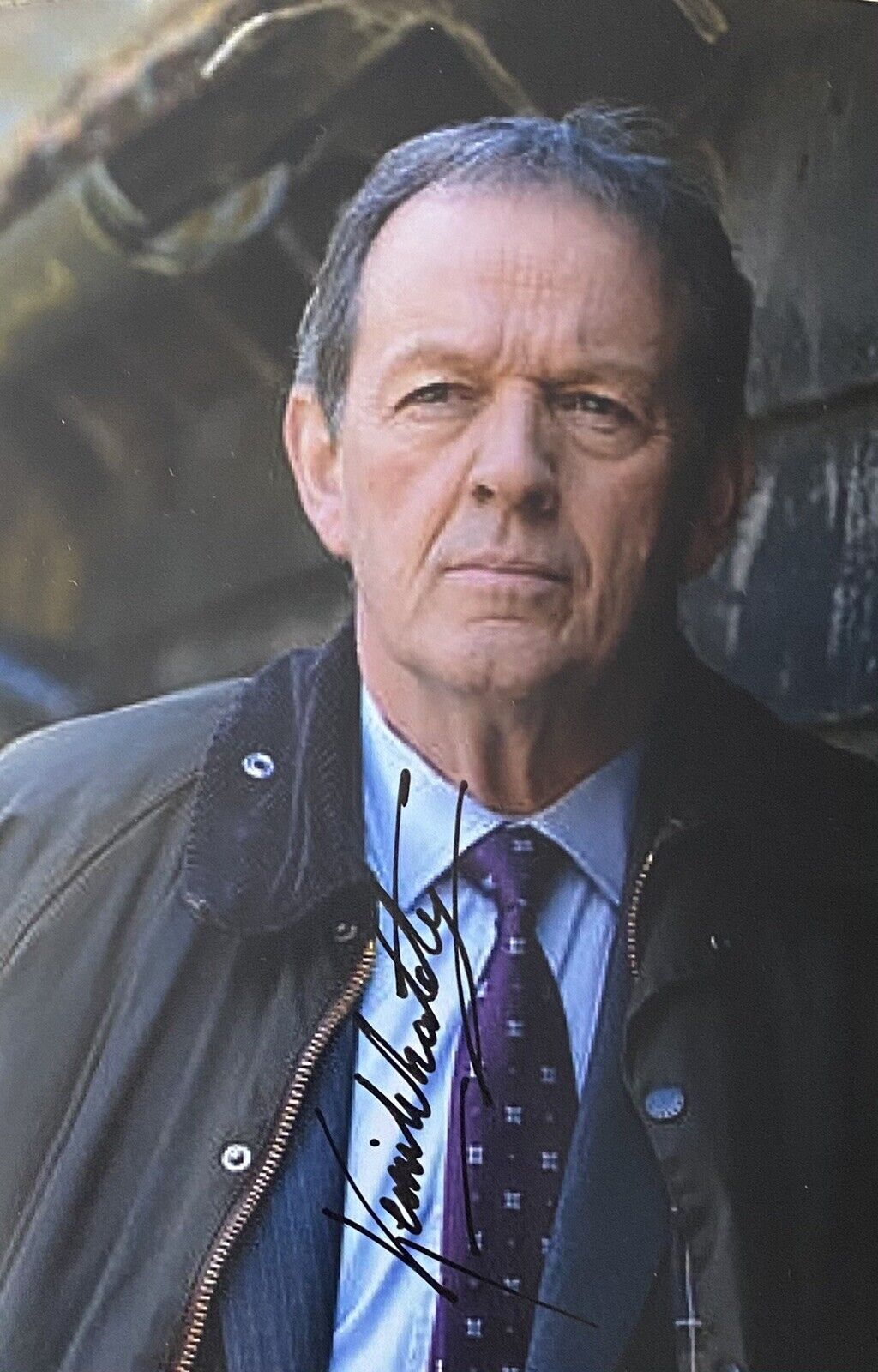 Kevin Whately Genuine Hand Signed Inspector Morse 6X4 Photo Poster painting